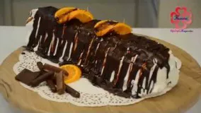 کیک پزی-آموزش پخت کیک یخچالی