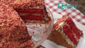 کیک پزی-تهیه چیز کیک توت فرنگی