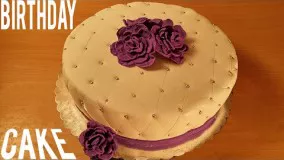 کیک پزی-تزیین کیک تولد-فوندانت