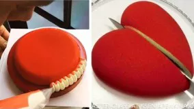 کیک پزی-تزیین کیک -زیبا و شیک