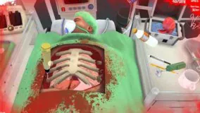 مرحله ی اول بازی surgeon simulator