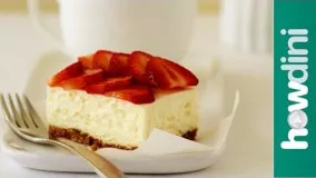کیک پزی-تهیه چیز کیک ساده و لذیذ