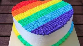 کیک پزی-تزیین کیک-زیبا و شیک
