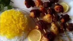آشپزی ایرانی-کباب نگینی یا حلزونی 