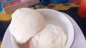 تهیه بستنی آسان و خوشمزه