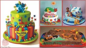 ایده تزیین کیک تولد مخصوص کودکان 2