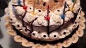 کیک پزی- تهیه کیک تولد
