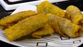آشپزی ایرانی - طرز تهیه رول ماهی سرخ شده