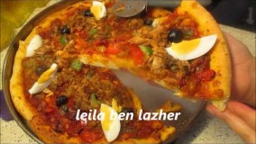 آشپزی مدرن-تهیه پیتزای به سبک عربی