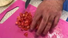 آموزش خورد کردن گوجه فرنگی به روش ما