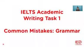 IELTS Academic Writing Task 1: Common Mistakes | Grammar