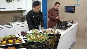 آشپزی ایرانی-تهیه پلوی شیری