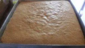 کیک پزی-کیک اسفنجی -sponge cake