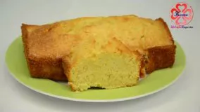 کیک پزی-روش پخت یک نان لیمویی خوش طعم