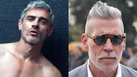 مدل موهای 2018 برای مردان مو خاکستری