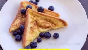 صبحانه-تهیه تست فرانسوی-آسان و خانگی