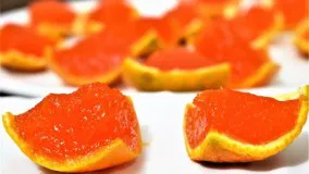 تهیه دسر-تهیه ژله پرتقال مناسب مهمانی