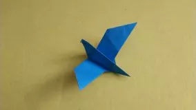 آموزش اوریگامی پرنده-ویدیو اوریگامی 27