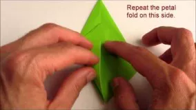 آموزش اوریگامی پرنده-ویدیو اوریگامی 50