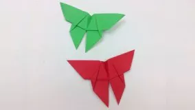 آموزش اوریگامی پروانه-کلیپ 15