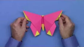 آموزش اوریگامی پروانه-کلیپ 76