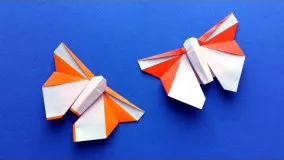 آموزش اوریگامی پرنده-ویدیو اوریگامی 1
