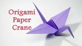 آموزش اوریگامی پرنده-ویدیو اوریگامی 86
