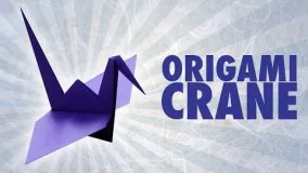 آموزش اوریگامی پرنده-ویدیو اوریگامی 69
