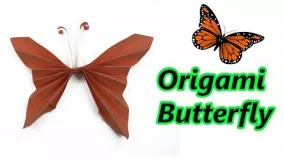آموزش اوریگامی پروانه-کلیپ 36