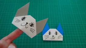 آموزش اوریگامی حیوانات-آموزش اوریگامی ساده برای کودکان قسمت 26