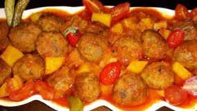 آشپزی ایرانی-آموزش کله گنجشکی غذای خوشمزه وسنتی ایران