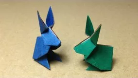 آموزش اوریگامی حیوانات سه بعدی-ویدیو های اوریگامی قسمت 80