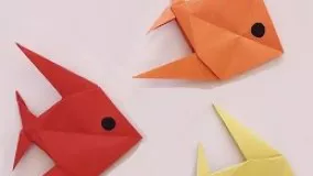 آموزش اوریگامی حیوانات سه بعدی-ویدیو های اوریگامی قسمت 98