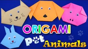 آموزش اوریگامی حیوانات-آموزش اوریگامی 3d قسمت 79