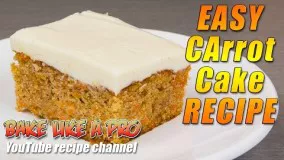 کیک پزی--تهیه کیک هویج-دستور آسان