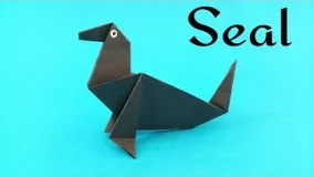 آموزش اوریگامی حیوانات سه بعدی-ویدیو های اوریگامی قسمت 103