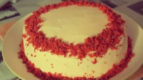 کیک پزی--تهیه کیک رد ولوت لذیذ