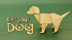 آموزش اوریگامی حیوانات سه بعدی-ویدیو های اوریگامی قسمت 104