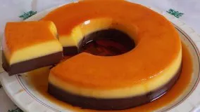 کیک پزی-تهیه فلن کیک- بدون فر