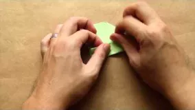 اموزش اوریگامی قورباغه-ویدیو های اوریگامی 14