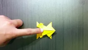 آموزش اوریگامی های جالب اموزش اوریگامی قورباغه 21