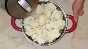 آشپزی  ایرانی---.طرز پختن گل کلم در کمترین مدت