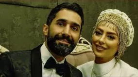 فیلم عروسی سمانه پاکدل و هادی کاظمی همراه با تبریک بازیگران7