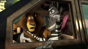 انیمیشن فوق العاده زیبای پایتخت ماداگاسکار (سکانس تصادف با گاو)