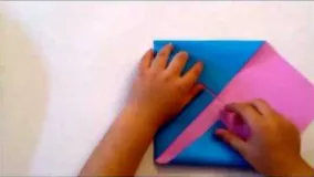 آموزش اوریگامی ویدیو-ساختن قاب عکس اوریگامی