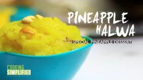 تهیه دسر-دسر آناناس مخصوص