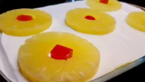تهیه دسر-دسر آناناس-ساده و سریع