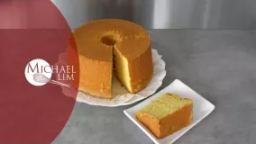 پخت کیک-تهیه کیک پرتقالی شیفون