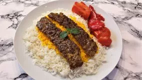 آشپزی ساده-  کباب پیچ خورده  (Persian Pan Kebab)