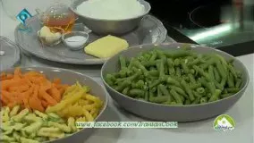 آشپزی آسان-خوراک مرغ و سبزیجات قفقازی